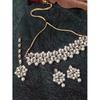 Latest Choker Design Antique Kundan Traditional Necklace Jewellery Set for Women