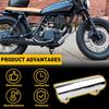 Exhaust Muffler Pipe Heat Shield Cover Protector For Harley Motorcycle Chrome
