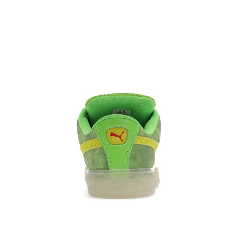 Ghostbusters X Puma Suede XL Slimer Men Sneakers Green Lime-Smash Warm-White 399606-01