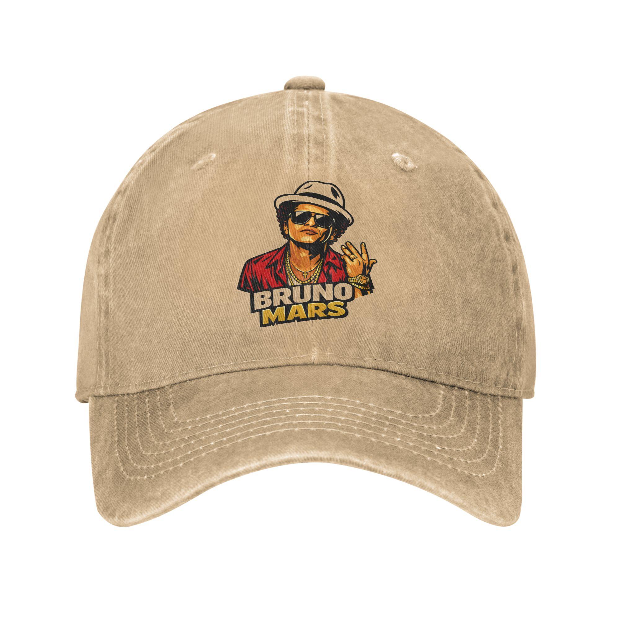 

Gorra De Béisbol Estilo Camionero Lavada Unisex Para Exteriores Y Gimnasio Con Temática De Rapper Bruno Mars The RoUnisextic Tou
