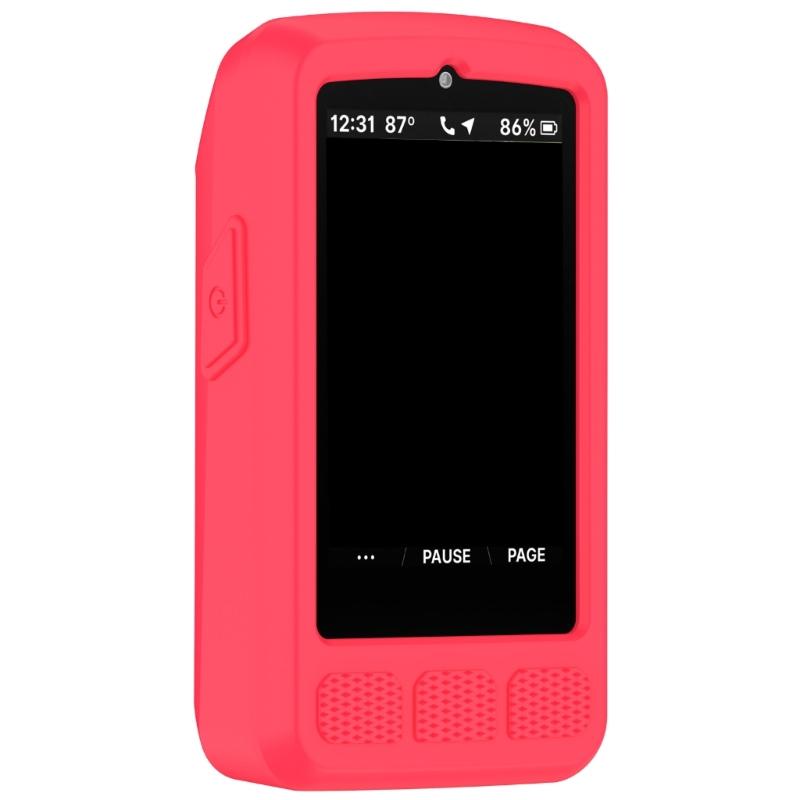 Bicycles Computer Silicone Case for ELEMNT 3 Bike Gadget Protector Ergonomic Cutout Yellowing Resistant Coating