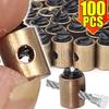 100~10pcs Off-road Motorcycle Throttle Cable Stop Bolt Cable Stop Bolt Pin for 50CC-250CC CRF XR BBR KLX Mini-bike Accessories