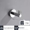 304 Stainless Steel Wall-Mounted Clothes & Towel Hook for Bathroom, Kitchen, Hotel.