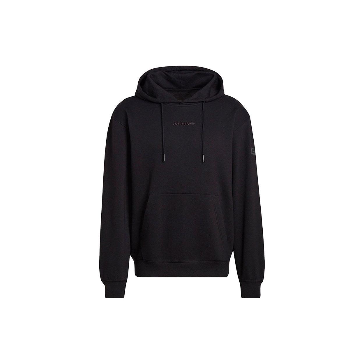 Толстовки Adidas Originals Мужские Черные С капюшоном Умеренный Обычный HM2655 XXL