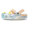 Klapki turystyczne Letni spacer Crocs Classic Cool Walk Narodowa moda Łańcuszek Ozdobna klamra Dziurkowane buty Unisex Niebieskie