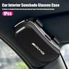 Car Visor Glasses Case Box Sunglasses Anti-Scratch Protection Case Accessories Valve Cap For Mercedes Benz AMG W214 W205 W204 W2