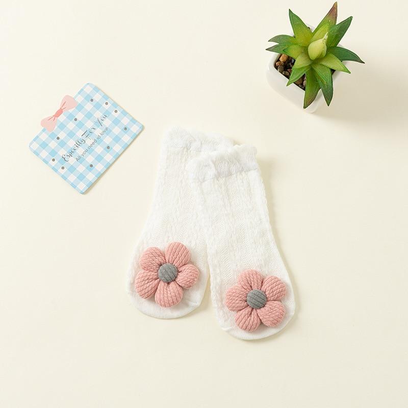 

Корейские милые детские чулки с героями мультфильмов, гольфы для новорожденных, летние дышащие тонкие сетчатые носки для мальчиков и девочек M