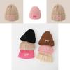 Knit Hat With Butterfly Bow For Winter Warmth And Outdoor Comfort For Women