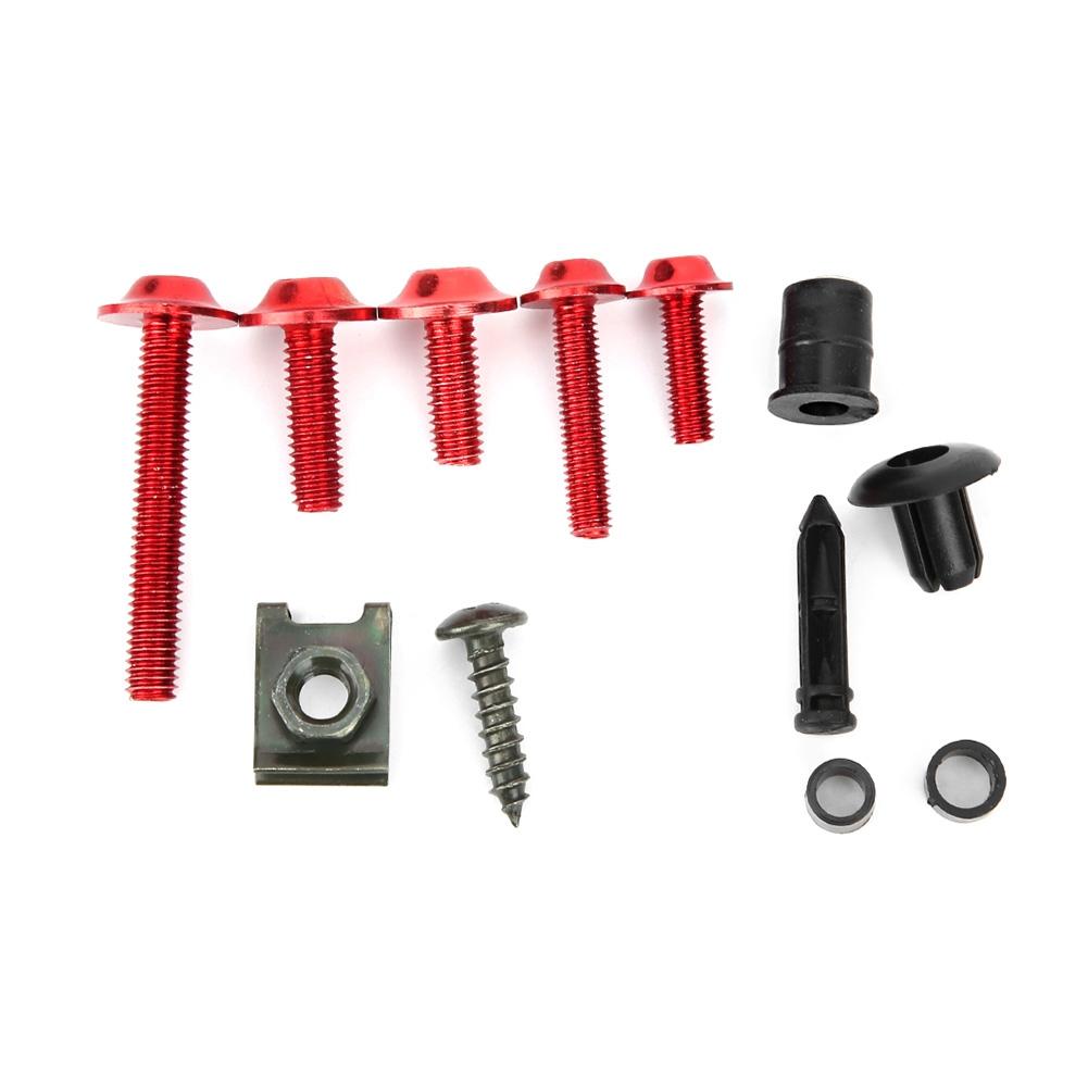 198PcsCelsiusSet Windscreen Fairing Screws M5 M6 s Kit Motorcycle Accessory