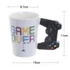 Handmade Ceramic Coffee Cup 350ml Game Controller Style Home Breakfast Milk Cup Creative Birthday Gift