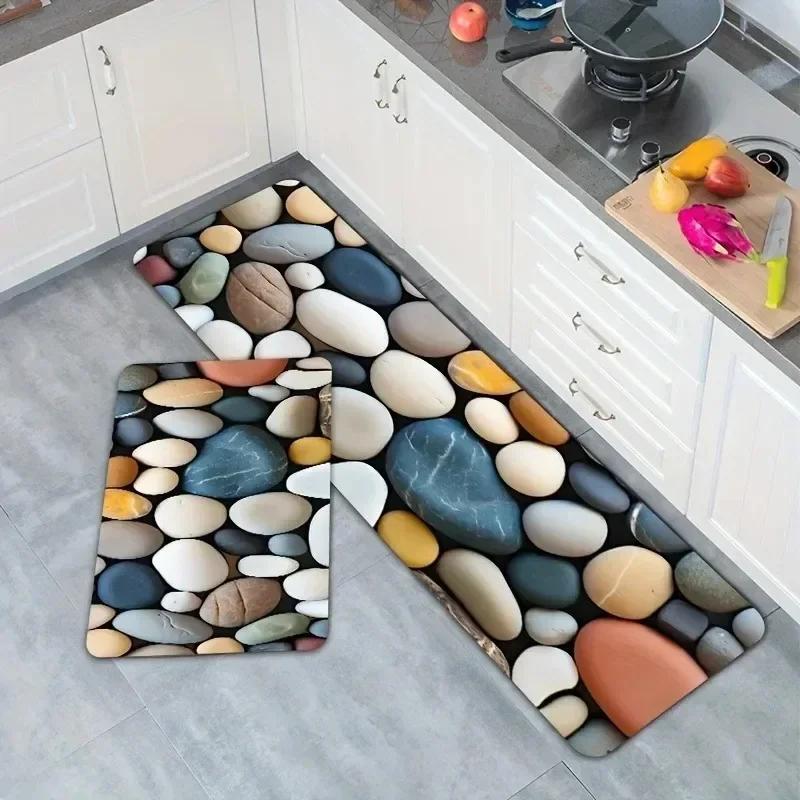1 Stück Wäsche Charactor Muster Wäsche Dekor Küchenteppiche Rutschfeste Fußmatten Pop Wohnzimmerteppiche Badematte Teppich für Zuhause Spüle