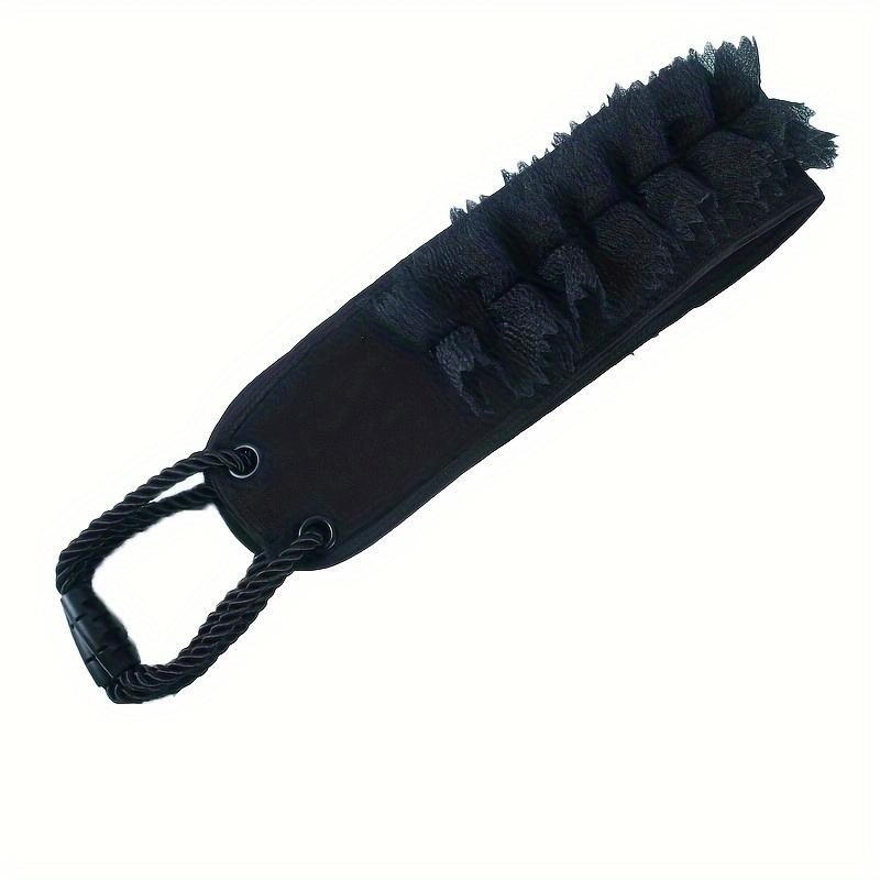 

Мужская мочалка для спины из тонкой сетки люфы и с вогнуто-выпуклой текстурированной поверхностью - Глубоко очищающее и отшелушивающее полотенце с прочными ручками и веревкой