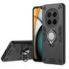 KEYSION Wstrząsoodporne etui na HONOR Magic 7 Pro 5G Pierścień ochronny na aparat Podstawka Tylna pokrywa telefonu dla Huawei Magic 7 Pro 5G