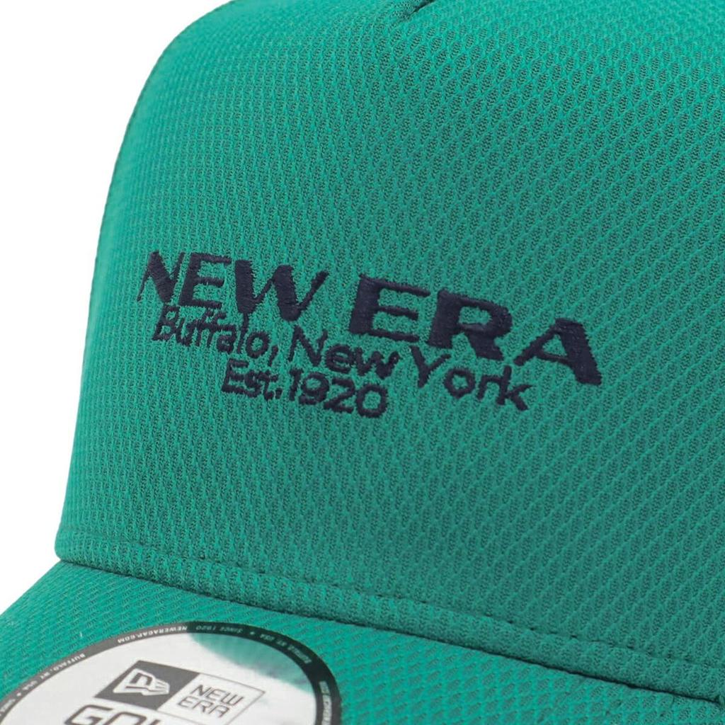 New Era DIAMONDERA Golf Mesh Cap in Northwest Free Size D ERA SW VISOR NER36G1370 9FORTYA-FRAME Green, GF, 940AF, NWGRN, 14391369,