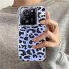 Retro Red Leopard Vortex Texture Phone Case for Xiaomi 13T 14T 11 Lite Poco X5 M6 Pro X6 X3 Pro NFC C75 C71 C65 C61 M5S Cover