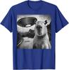 Capybara UFO Selfie Funny Meme Rodent Alien Unisex T-Shirt