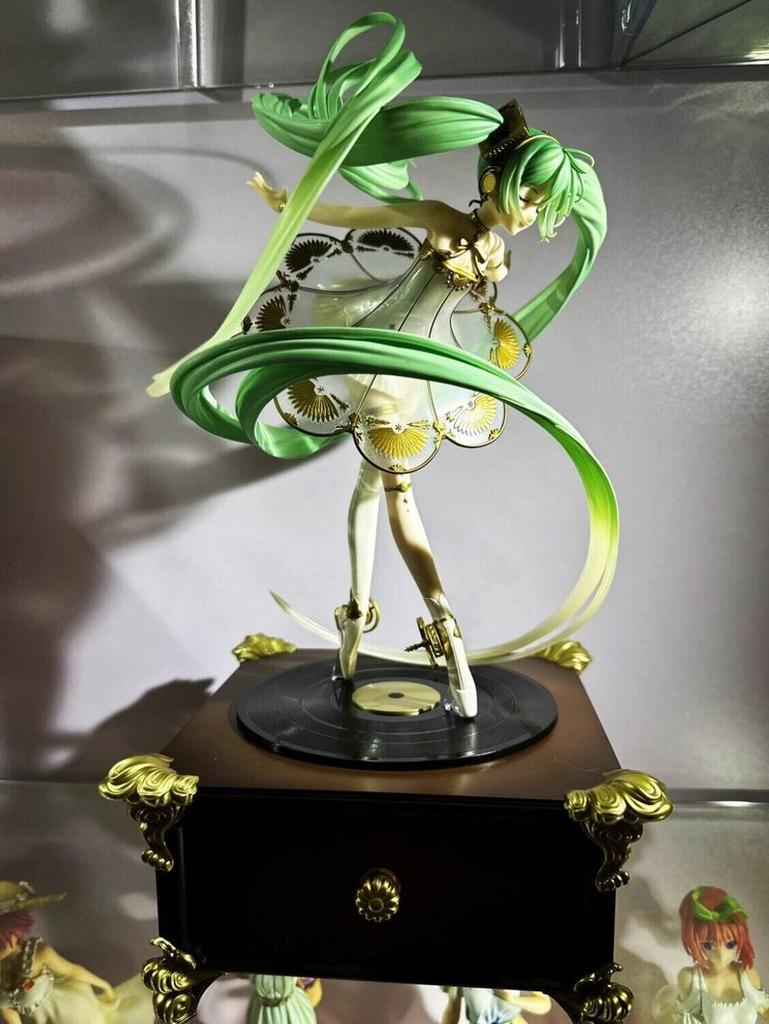 Hatsune Miku 5Th Anniversary Symphony Princess Anime Girl Action Figure Collectible Statue Desktop Ornament Gift For Anime Fans