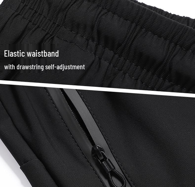 Ice Silk Quick-Dry Printed Sports Shorts - Unisex, Plus Size Available