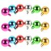 100Pcs Colorful Plastic Round Bulb Christmas DIY Accessory Beads for Jewelry Making Crafts Ornaments Light Decorations