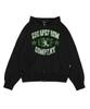 Escapefrom Escf Company Print Two-Way Zip-Up Hoodie Black