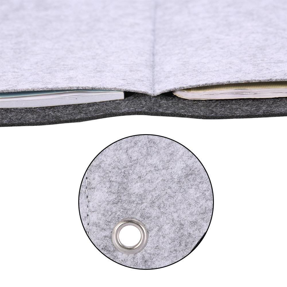 Felts Office Desk Laptop Mat Storage Organizer Table Pad New Light Gray