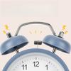 Simple Bell Clock Alarm Clock for Students' Special Nordic Creative Alarm Clock Silent Luminous Bedroom Bedside Desktop Clock