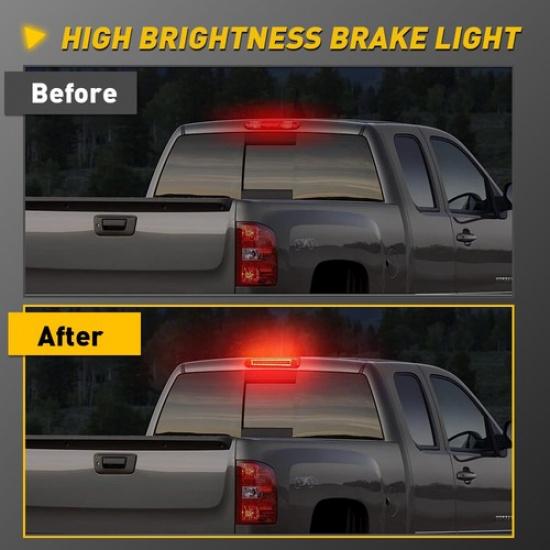 LED 3Rd Third Brake Light Cargo For 1988-98 Chevy Silverado GMC Sierra C/K 1500