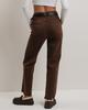 Straight Jeans with Belt Rimas 102105 38 Brown