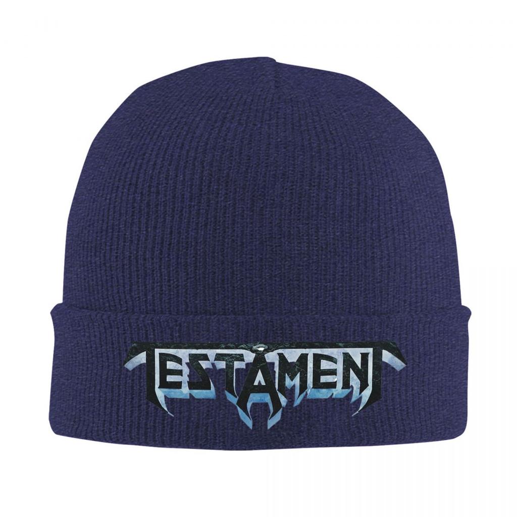 Testament Band Warm Knitted Cap Winter Knit Bonnet Hat Skullies Beanies Hip Hop Caps for Unisex