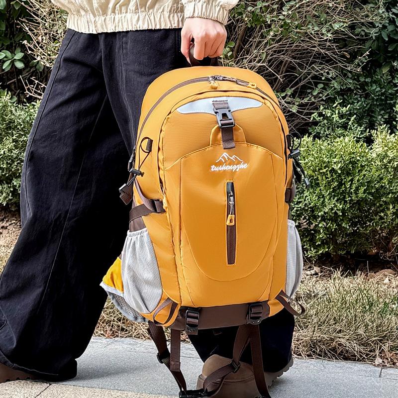 Schoolbag Outdoor Men's and Women's Large Capacity Mountaineering Backpacking Tourism Mountaineering Light Professional Hiking Sports Travel Backpack