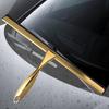 Stainless Steel Shower Wiper Window Squeegee Wiper All-purpose Glass Mirror Scraper Cleaning Household Hotel Tools Golden Black