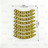 FIQ1 For Honda 18 colors Reflective motorcycle stickers, 3M safety warning at night in the dark scooter helmets