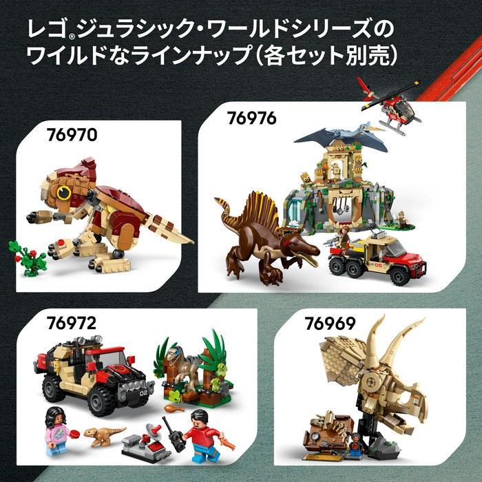 LEGO Jurassic World Raptor & Titanosaurus Escape 76973 Multicolor