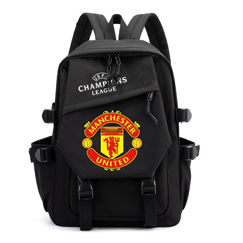 Fotbalový batoh Ligy mistrů: Real Madrid, Barcelona, PSG, Manchester City, Manchester United