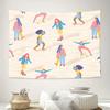 Wall Tapestry Aesthetic Room Decor Vintage Ocean Sunset Nature Landscape Home Living Dorm Wall Hanging Artistic Graphic Textile