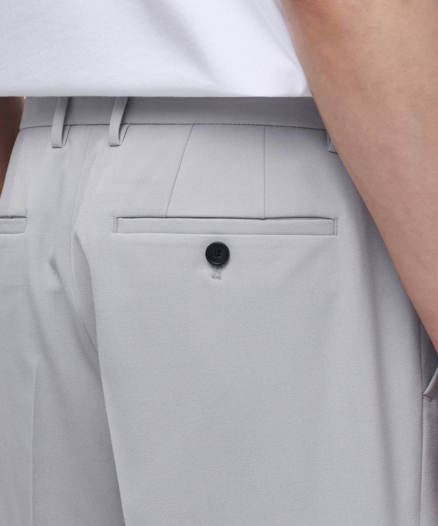 MUSINSA STANDARD Semi-Wide Slit Hidden Banding Slacks [Light Gray]