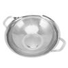 Stainless Steel Colander Multipurpose Mesh Strainer Baskets Fruit Vegetable Drain Basket with Handles for Kitchen Supply