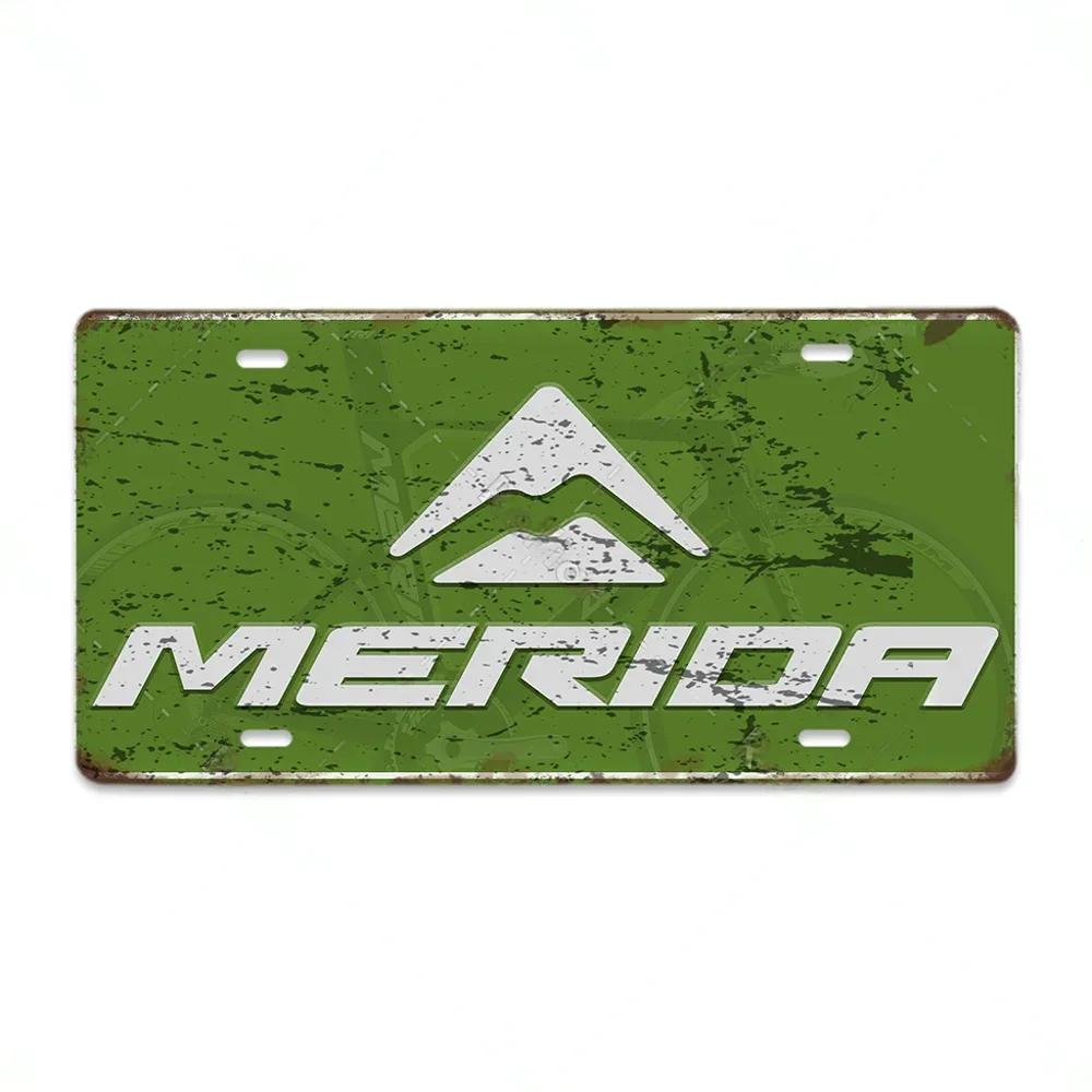 Vintage Metall Fahrradmarken Schild Dekorative Plakette mit Poster - Stil Design - Ideal für Fahrradclub-Geschäft und Wohnzimmerdekoration
