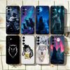 A-Alpha Sigma Wolf Phone Case For Samsung Galaxy A73,A72,A71,A70,A53,A52,A51,Others Soft Black Cover