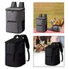 26L Stor Kapacitet Kylväskor Isolerad Ryggsäck Lunch Öl Ficka Termisk Väska för Utomhus Camping Grillning Picknick Resor Fiske