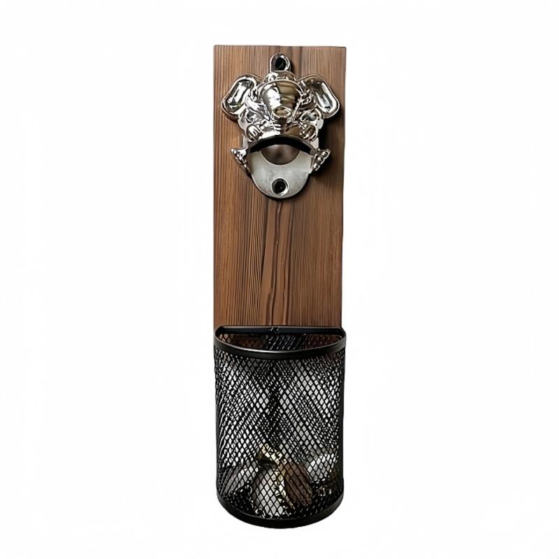 Magnetic Bottle Opener with Open Catcher