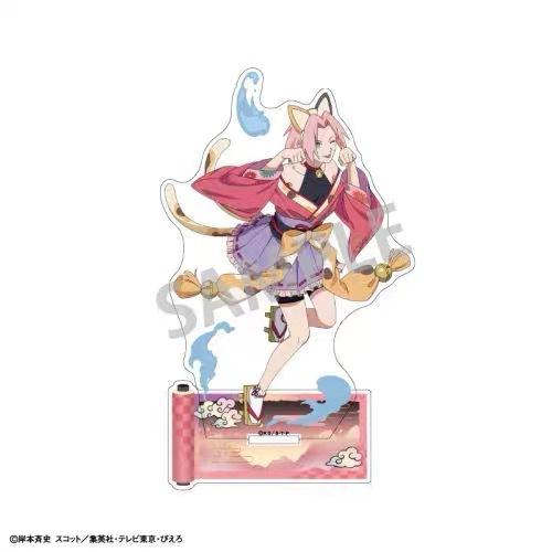 Naruto Japanese Anime Peripherals Uzumaki Naruto/Hatake Kakashi Acrylic Stand Collectible Desk Ornaments Creative Gift For Boy