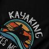 Men T Shirt Kayaking Gets Me Wet Vintage Retro Cotton Y2K Graphic Quality Unisex Clothing T Shirts