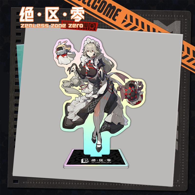 Zenless Zone Zero Nicole Demara Lighter Acrylic Stand Model Tsukishiro Yanagi Asaba Harumasa Collect Desktop Decoration Gifts