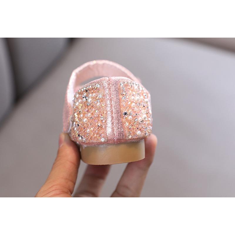 Autumn new princess girls' bow small/medium/large children's baby leather shoes single shoes dance performance shoes