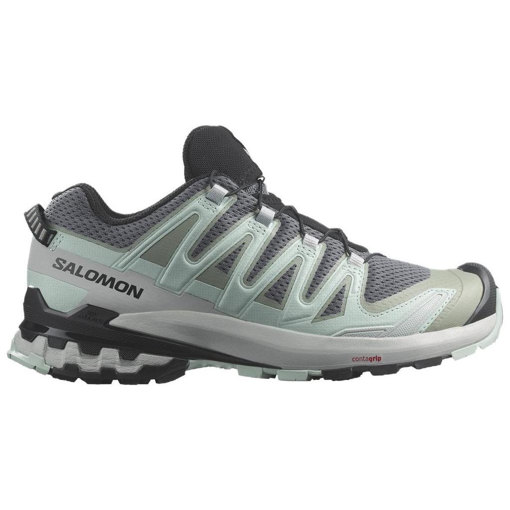 SALOMON XA Pro 3D V9 PU Comfortable Shock Absorbing Durable Low Top Outdoor Functional Shoes Unisex Shoes Green 472729