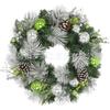 Christmas Wreath Door Hanging Decor Home Mall Window Party Festive Simulation Ornament