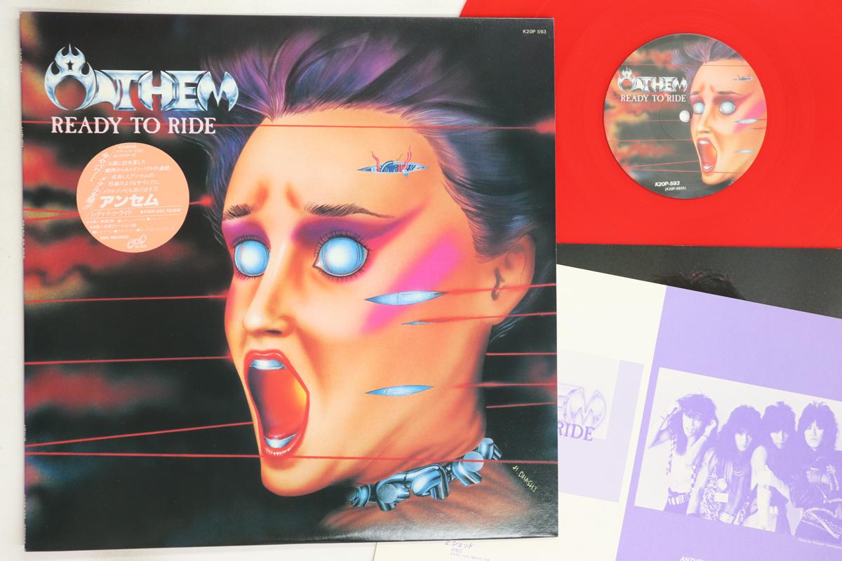 

12inch Record ANTHEM - Ready To Ride K20P593 NEXUS 1985 Japan Metal Used