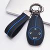 Key Fob Cover for Leapmotor T03 S01 C11 C01 with Keychain Anti-Scratch Shockproof Protective Shell Holder with Honeycomb Texture Shockproof Structure