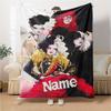Custom Name Ghostly Urban Legends blanket for Couch & Bed, Plush Cozy Fuzzy Blanket Super Soft & Warm Blankets for Fall and Winter. 0908158